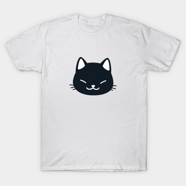 Chat noir T-Shirt by Nanaloo